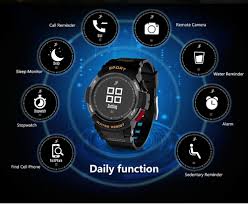 Smartwatch No.1 F6  Fitness PRO Saúde Android / IOS Importado Gearbest