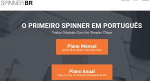 Spinner em português