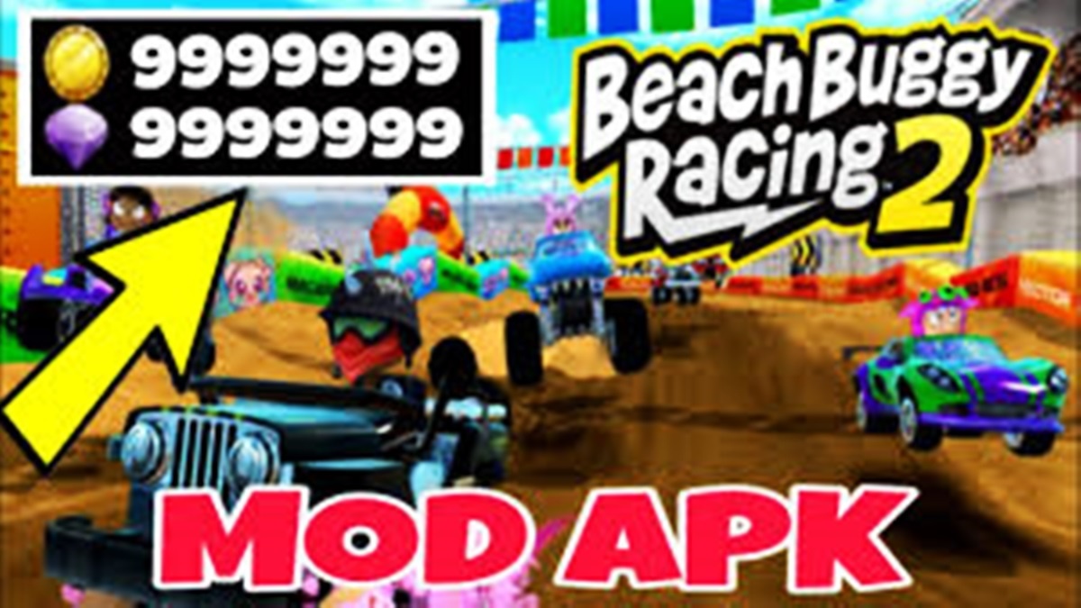 beach buggy racing 2 hack mod apk download