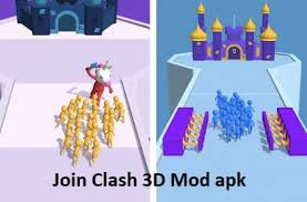Join Clash 3D dinheiro infinito sem anúncios APK mod